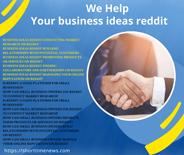 business ideas reddit